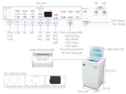 thong so ky thuat May Giat Toshiba AW F920LV WB 8.2 Kg