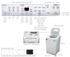 thong so ky thuat May Giat Toshiba AW G1000GV WG 9Kg