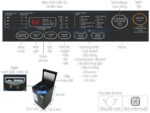 Máy giặt Toshiba AW-M901BV(WK) 8kg - Ảnh 3