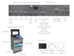 thong so ky thuat May Giat Toshiba AW UH1150GV DS 10.5 Kg