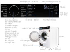 thong so ky thuat May Giat Toshiba TW BH105M4V WK Inverter 9.5Kg