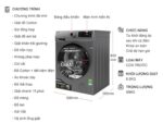 Máy giặt Toshiba TW-BK95S3V(SK) Inverter 8.5kg - Ảnh 2