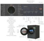 Máy giặt Toshiba TW-T21BU130UWV(MG) Inverter 12kg - Ảnh 2