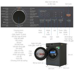 thong so ky thuat May Giat Toshiba TW T21BU140UWVMG Inverter 13Kg
