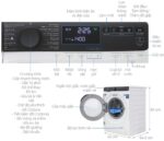Máy giặt Electrolux EWF1143R7WC 11kg inverter - Ảnh 3