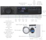 Máy giặt Electrolux EWF1343R7WC 13kg inverter - Ảnh 4