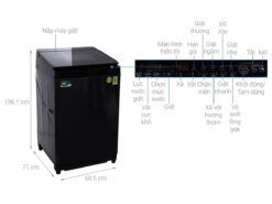 thong so ky thuat May giat Toshiba AW DUG1700WV SS Inverter 16 kg