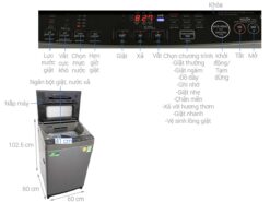 thong so ky thuat May giat Toshiba AW DUH1200GV Inverter 11 kg