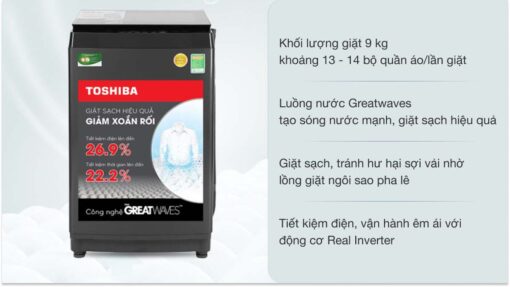 tinh nang May Giat Toshiba AW DK1000FVKK 9Kg