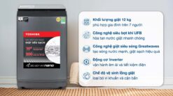 tinh nang May Giat Toshiba AW DUK1300KV MK Inverter 12Kg