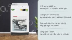 tinh nang May Giat Toshiba AW J1000FV WW 9Kg Inverter