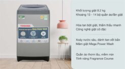 tinh nang May Giat Toshiba AW J920LV SB 8.2 Kg