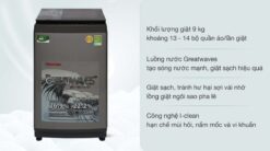tinh nang May Giat Toshiba AW K1005FV SG 9Kg