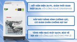 tinh nang May Giat Toshiba AW K900DV WW 8Kg