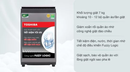 tinh nang May Giat Toshiba AW L805AV SG 7Kg