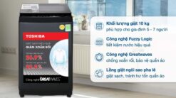 tinh nang May Giat Toshiba AW M1100PVMK 10Kg