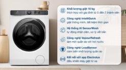 tinh nang May giat Electrolux EWF1043R7WC UltimateCare 10Kg long ngang inverter 1