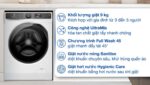 Máy giặt Electrolux EWF9023P5WC UltimateCare 9kg inverter - Ảnh 2