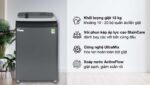 Máy giặt Electrolux EWT1274M7SA 12kg inverter - Ảnh 2