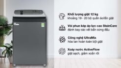 tinh nang May giat Electrolux EWT1274M7SA 12Kg inverter 1