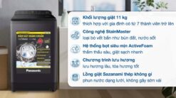 tinh nang May giat Panasonic NA F110A9BRV 11 Kg long dung
