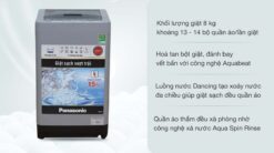 tinh nang May giat Panasonic NA F80VS9GRV 8 Kg long dung 1