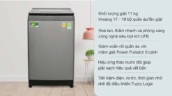 tinh nang May giat Toshiba AW DUH1200GV Inverter 11 kg