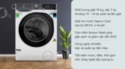tinh nang May giat say Electrolux EWW1042AEWA giat 10Kg say 7Kg long ngang inverter 1