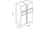 Tủ lạnh TEKA NFD 680 BLACK 40666681 - Ảnh 2