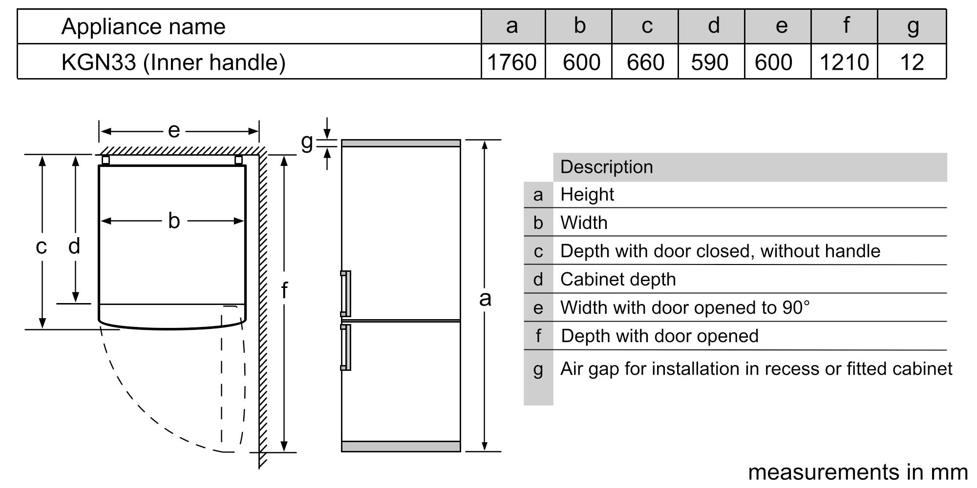 Tủ lạnh Bosch KGN33NL30O 2 cánh - Series 2