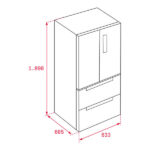 Tủ lạnh TEKA RFD 77820 GBK 113430004 - Ảnh 2
