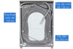 Máy giặt Aqua AQD-DD1001G.PS 10 Kg Inverter - Ảnh 10
