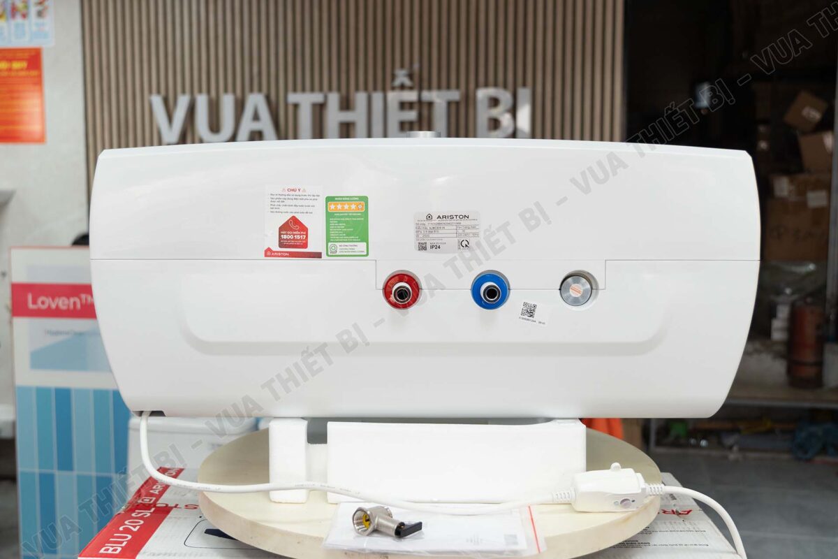 Bình nóng lạnh ARISTON SLIM3 30 B 30L AG+ lít (SL3) ngang gián tiếp 2.5FE 2500W - Ảnh 7