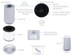 Máy lọc không khí Electrolux FA31-202GY 20W - Ảnh 2