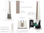 Máy lọc không khí LG FS15GPCJ0 PuriCare AeroTower 40 W - Ảnh 2