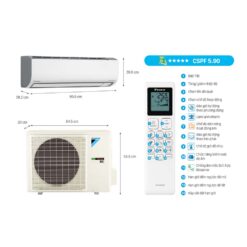 thong so ky thuat Dieu Hoa Daikin FTKF71ZVMV RKF71ZVMV 24000Btu 1 Chieu Inverter
