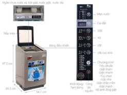 thong so ky thuat May Giat Aqua AQW D901BT Inverter 9 Kg long dung