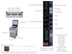 thong so ky thuat May Giat Aqua AQW DW90CT 9 Kg Inverter long dung