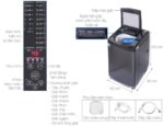 Máy giặt Aqua AQW-FW120GT.BK 12kg - Ảnh 3