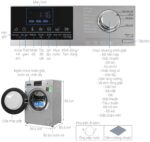 Máy giặt Aqua AQD-D900F 9 Kg Inverter - Ảnh 3