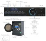Máy giặt Aqua AQD-D902G.BK 9 Kg Inverter - Ảnh 3