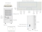 Máy hút ẩm Electrolux EDH10TRBW1 - Ảnh 2