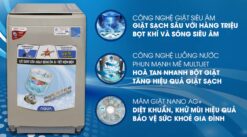 tinh nang May Giat Aqua AQW D900BT Inverter 9 Kg long dung