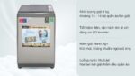 Máy giặt Aqua AQW-DK90CT 9kg Inverter - Ảnh 2