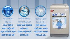 tinh nang May Giat Aqua AQW U91BT 9 Kg long dung