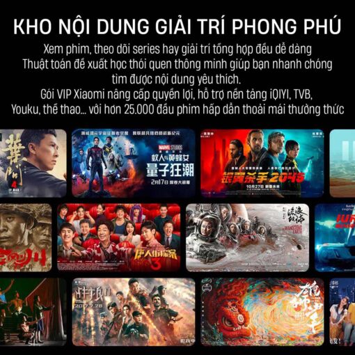2 He dieu hanh Android TV hoac Google TV Tivi xiaomi redmi a 32 43 50 55 65 70 75 inch 2025