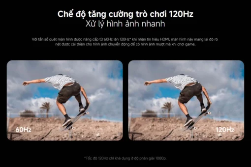 4 Che do tang cuong tro choi 120hz tivi xiaomi a 2026 32 43 50 55 65 75 inch