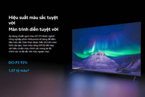 5 Hieu suat mau sac tuyet voi voi DCI P3 92 tivi xiaomi a pro 43 50 55 65 75 inch 2025