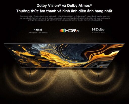 7 Dolby Vision va Dolby Atmos – Trai nghiem dien anh cao cap Tivi XIAOMI MAX 85 100 inch 2025