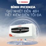 Bình nóng lạnh PICENZA N20EZ 20L ngang - Ảnh 3